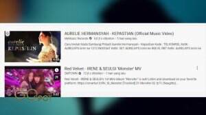 Lagu ''Kepastian'' Aurel Masih Tempati Trending Youtube