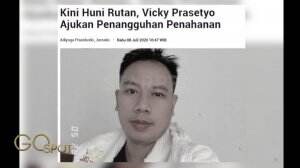Vicky Prasetyo Telah 2 Hari Dipenjara