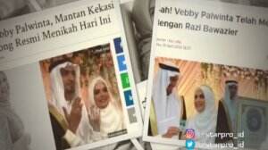 Vebby Palwinta Resmi Menikah