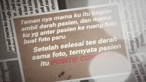 Pasien Positif COVID-19 Berbohong