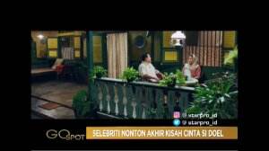 Baper Beda Tim, Bryan-Mawar Nonton ''Akhir Kisah Cinta'' Si Doel