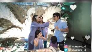 Artis Papan Atas Banjiri Ultah Aurel