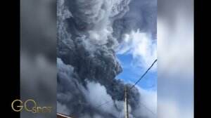 Bikin Merinding, Gunung Sinabung Kembali Erupsi