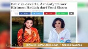 Yuni Shara Berikan Tanaman Untuk Ashanty