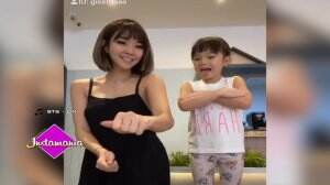 Keasyikan Artis TikTokan Dengan Anak