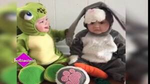 Bayi Gemas Pakai Kostum Hewan