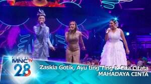 Merdu Banget Kolaborasi Zaskia Gotik, Ayu ting Ting & Cita Citata [MAHADAYA CINTA]