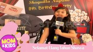 Yuhuu! Shasya Rayakan Ulang Tahunnya Yang Ke 8