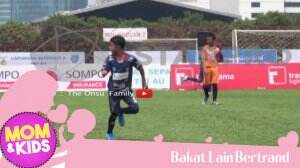 Ternya Bertrand Juga Jago Sepak Bola
