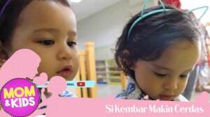 Gemas! Putri Kembar Bayu Udah Masuk Sekolah