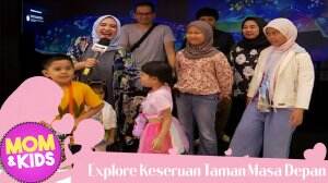 Seru! Intan Nuraini Bawa Keluarga Jalan-Jalan Ke Taman Masa Depan