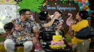 Cynyhia & Surya Rayakan Ulang Tahun Bima & Tatjana