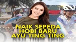 Gowes Jadi Hobi Baru Ayu Ting-Ting