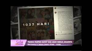 Pasca Cerai Tsania Marwah Bahagia Mendapat Hak Asuh Kedua Anaknya