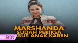 Misteri Kematian Anak Karen Pooroe, Marshanda Diperiksa Polisi