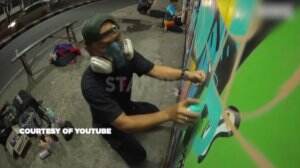 Asik Mural, Wendy Hapir Diciduk Polisi