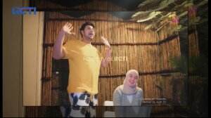 Ammar Zoni dan Irish Bella Bermain Di Rumah Aja