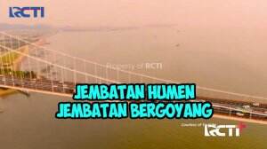 Viral! Jembatan Goyang Di China