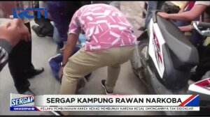 Polisi Gerebek Kampung Sarang Narkoba Hingga Sabu di Balikpapan