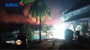 Pondok Pesantren Lampoko Al-Ikhlas Terbakar