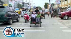 Naik Becak Biar Gak Usah Lari-Lari - Uang Kaget Eps. 52