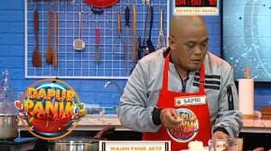 Bang Sapri Masak Tapi Mukanya Ikut Ditepungin