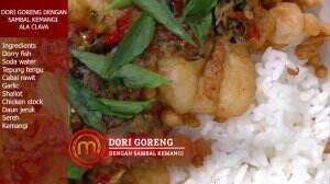 Dori Goreng Dengan Sambal Kemangi Ala Clava - MasterChef Season 7