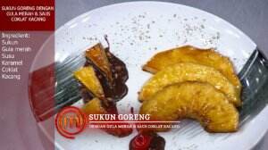 Sukun Goreng Dengan Gula Merah & Saus Coklat Kacang Ala Vicky Dalam Pressure Test - MasterChef Season 7