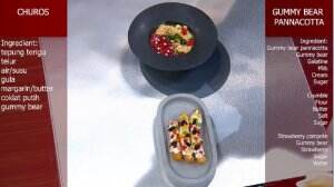 Churos Gummy Bear Ala Yuri dan Gummy Bear Pannacota Ala Jerry - MasterChef Season 7