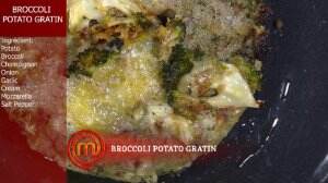 Broccoli Potato Gratin Ala Adit - MasterChef Season 7