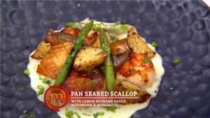 Stuffed Mushroom With Grilled Corn Sauce Ala Nindy - MasterChef Season 7