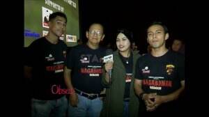 Pemain Nagabonar Reborn Gelar Nonton Bareng Di Kota Medan