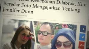 Jedun Belum Resmi Cerai Dengan Suami Pertamanya