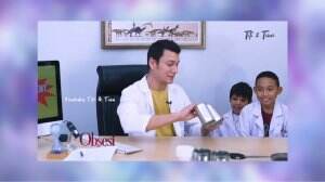 Eksperimen Christian Sugiono Dengan Kedua Anaknya