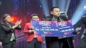 Robby Constantine Menjadi Pemenang The Great Magician