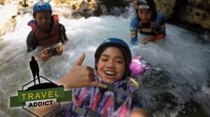 Atiya Dan Albern Menuju Ke Green Canyon Batu Karas