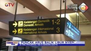 Puncak Arus Balik Libur Nyepi