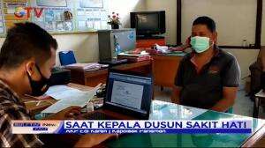 Tega! Kepala Dusun Bacok Temannya Sendiri