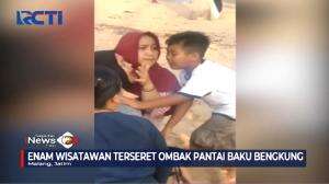 Wisatawan Terseret Ombak