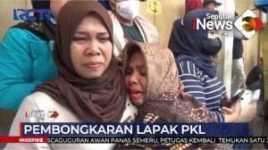 Pembongkaran Lapak PKL