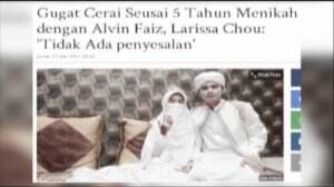 Pernikahan Alvin Dan Larissa Chou Di Bumbu Dengan Perselingkuhan?