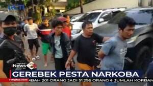 Polisi Gerebek Pesta Narkoba