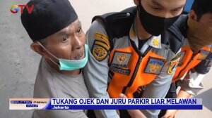 Ricuh Razia Parkir Liar di Roxy