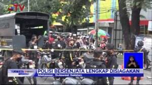 Olah TKP Bom Bunuh Diri di Gereja Cathedral Makassar