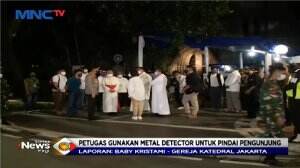 Jumat Agung, Kemanan Gereja Katedral Diperketat Juga Mengerahkan Mobil Taktis