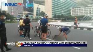 Seorang Pesepeda Menjadi Korban Tabrak Lari