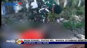Tewas Ditabrak Kereta
