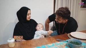 Gumush Baby Air Ikutan Makan Sahur