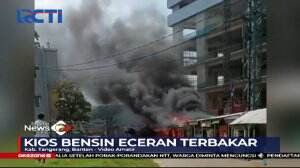Kios Bensin Terbakar