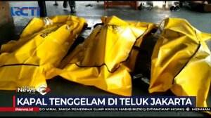 Kapal Tenggelam di Teluk Jakarta